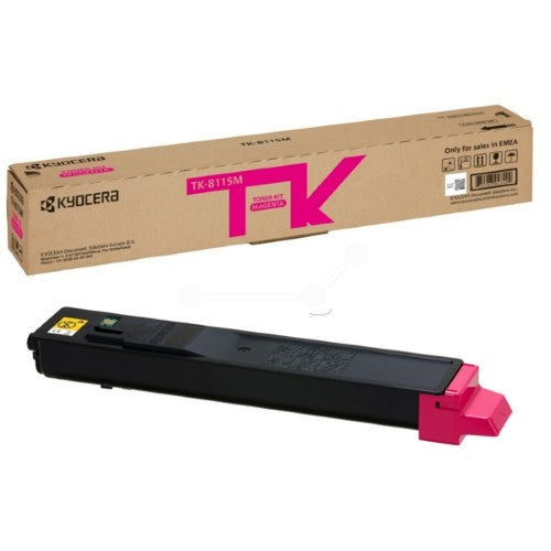 Kyocera 1T02P3BNL0/TK-8115M Toner-kit magenta, 6K pages ISO/IEC 19752 for Kyocera M 8124