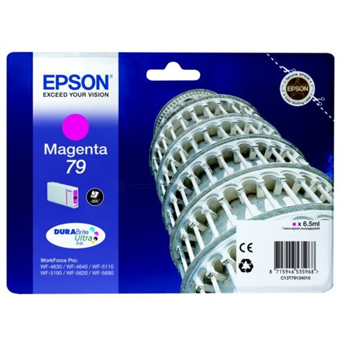 Epson C13T79134010/79 Ink cartridge magenta, 800 pages 6,5ml for Epson WF 4630/5110