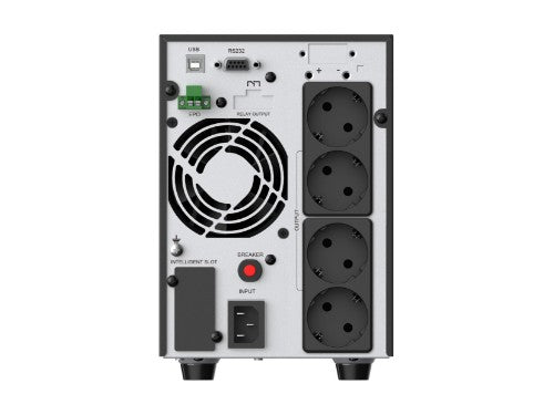 Conceptronic ZEUS52ES2K 2000VA 1800W Online Tower UPS, Schuko