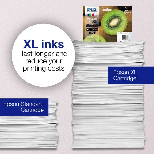 Epson C13T02H34010/202XL Ink cartridge magenta high-capacity, 650 pages 8,5ml for Epson XP 6000