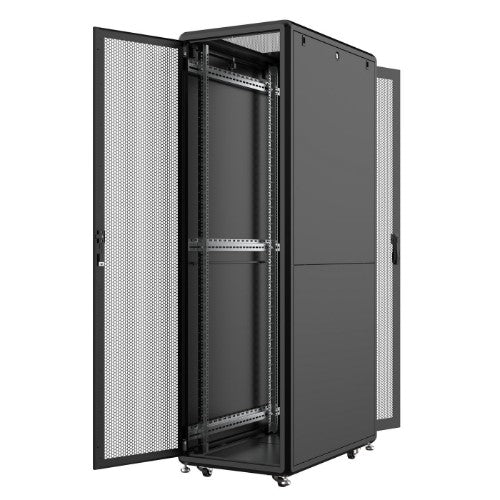 Lanview RSL42U61BL rack cabinet 42U Black
