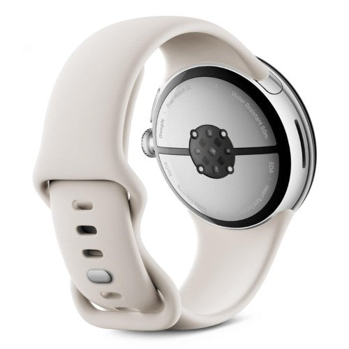Google Pixel Watch 3 AMOLED 45 mm Digital Touchscreen Silver Wi-Fi GPS (satellite)