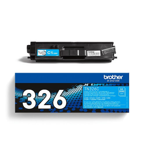 Brother TN-326C Toner-kit cyan high-capacity, 3.5K pages ISO/IEC 19798 for Brother DCP-L 8400/8450/HL-L 8250
