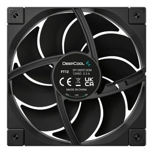 DeepCool FT12 Computer case Fan 12 cm Black 1 pc(s)