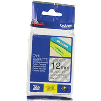 Brother TZE-131 DirectLabel black on Transparent Laminat 12mm x 8m for Brother P-Touch TZ 3.5-18mm/6-12mm/6-18mm/6-24mm/6-36mm