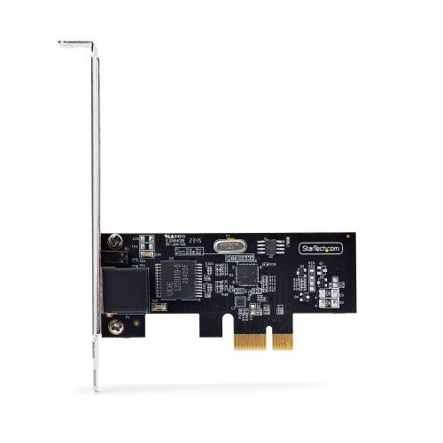 StarTech.com 1-Port 2.5Gbps NBASE-T PCIe Network Card, Intel® I225-V, Single-Port Computer Network Card, Ethernet MultiGigabit NIC, PCI Express Server LAN Card