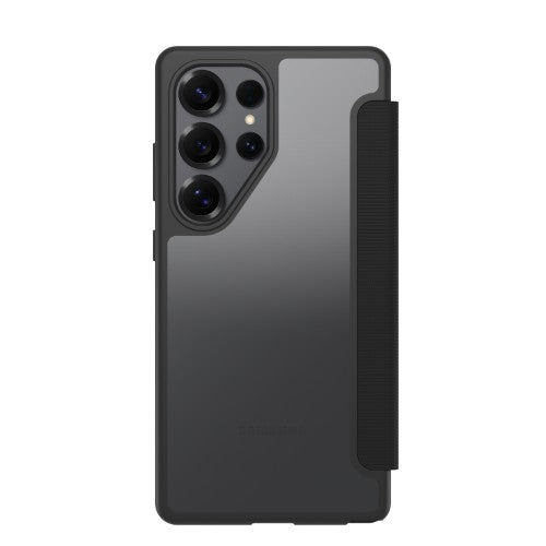OtterBox React Folio Series for Samsung Galaxy S25 Ultra, transparent/black