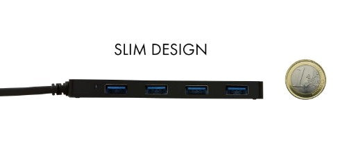 i-tec Advance USB-C Slim Passive HUB 4 Port