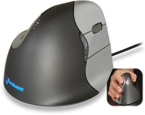 Evoluent VerticalMouse 4 mouse Office Right-hand USB Type-A Laser