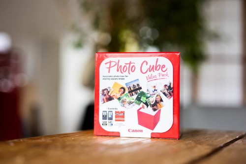 Canon 5225B012/PG-540+CL-541 Printhead cartridge multi pack black / color Cube + Photopaper PP-201 13x13cm 40 sheet 180pg+180pg Pack=2 for Canon Pixma MG 2150/MX 370