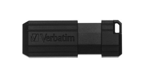 Verbatim PinStripe - USB Drive 64 GB - Black