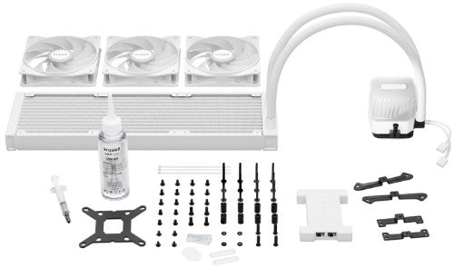 be quiet! LIGHT LOOP 360mm White Processor All-in-one liquid cooler 12 cm 1 pc(s)