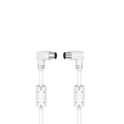Hama 00205058 coaxial cable 5 m White