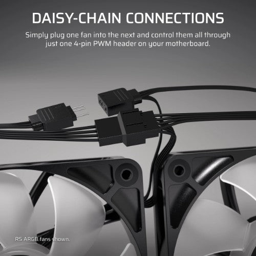 Corsair RS120 Computer case Fan 12 cm White 1 pc(s)