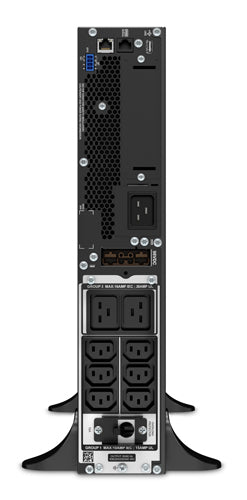 APC Smart-UPS On-Line, 3kVA, Tower, 208V/230V, 6x C13+2x C19 IEC outlets, SmartSlot, Extended runtime, W/O rail kit