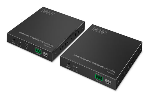 Digitus HDMI Fiber IP Extender Set, 4K/60Hz