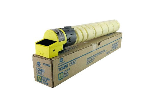 Konica Minolta ACV1250/TN-626Y Toner yellow, 28K pages ISO/IEC 19752 for KM Bizhub C 450 i