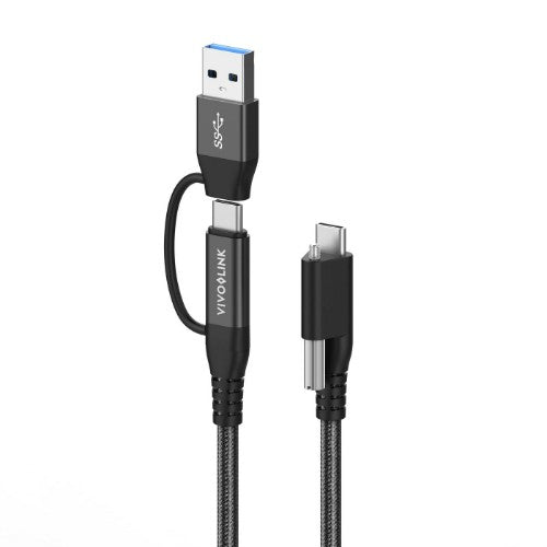 Vivolink PROUSBCMM1.5ADP USB cable USB 3.2 Gen 2 (3.1 Gen 2) 1.5 m USB C Black
