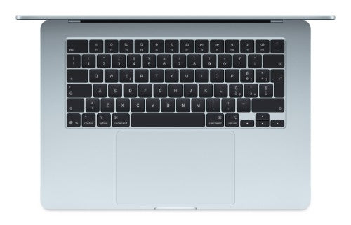 Apple MacBook Air Apple M M4 Laptop 38.9 cm (15.3") 16 GB 256 GB SSD Wi-Fi 6E (802.11ax) macOS Sequoia Blue