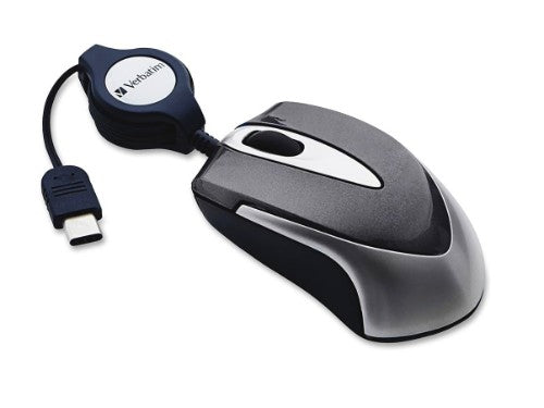 Verbatim Go Mini Optical Travel Mouse - Black
