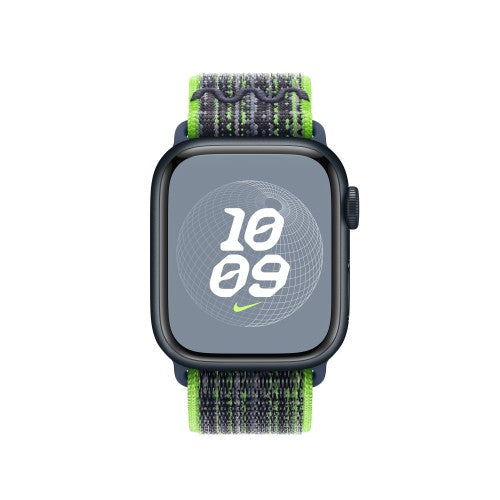 Apple 41mm Bright Green/Blue Nike Sport Loop