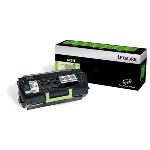 Lexmark 62D2H0E/622H Toner-kit black return program Project, 25K pages ISO/IEC 19798 for Lexmark MX 710/711/810