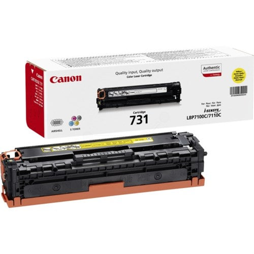 Canon 6269B002/731Y Toner cartridge yellow, 1.5K pages ISO/IEC 19798 for Canon LBP-7110/MF 620