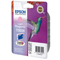 Epson C13T08064011/T0806 Ink cartridge light magenta, 520 pages ISO/IEC 24711 7.4ml for Epson Stylus Photo P 50/PX/PX 730/R 265