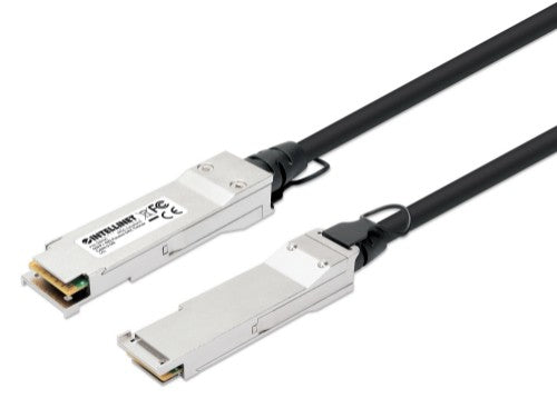 Intellinet 0.5m 40G QSFP+ Passive Direct Attach Copper Twinax Cable 30AWG MSA QSFP-H40G-CU50CM compatible