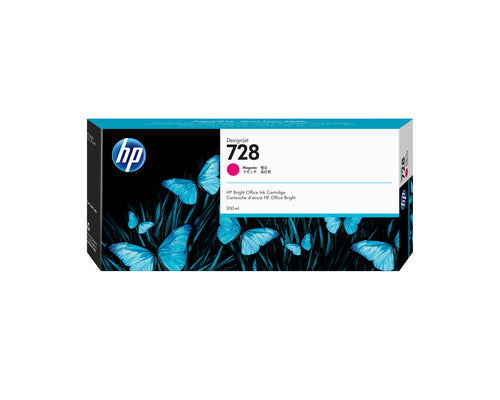 HP F9K16A/728 Ink cartridge magenta 300ml for HP DesignJet T 730/830