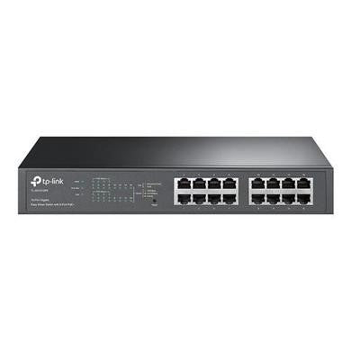TP-Link TL-SG1016PE network switch Managed L2 Gigabit Ethernet (10/100/1000) Power over Ethernet (PoE) Black
