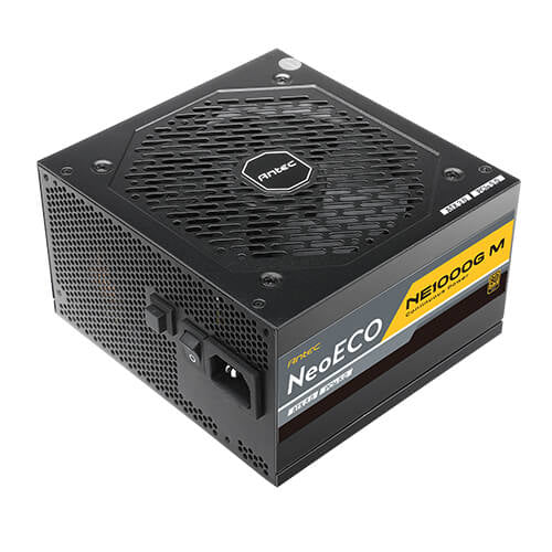 Antec Neo ECO Modular NE1000G M ATX3.0 GB power supply unit 1000 W 20+4 pin ATX ATX Black