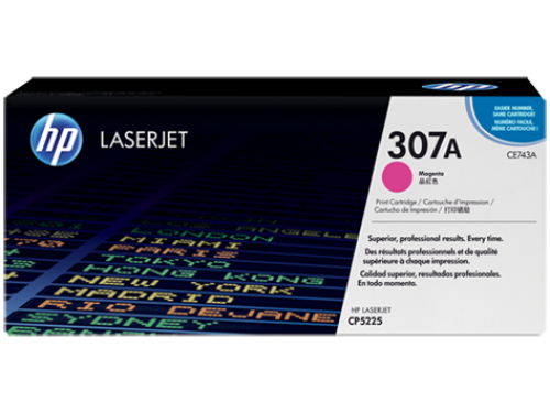 HP CE743A/307A Toner cartridge magenta, 7.3K pages ISO/IEC 19798 for HP CLJ CP 5220