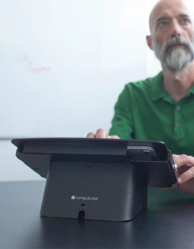 Compulocks iPad 10.9" 10th Gen Space Enclosure AV Conference Room Capsule Black