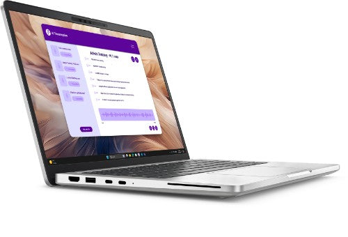 DELL Pro 13 Plus PB13250 Copilot+ PC Intel Core Ultra 5 236V Laptop 33.8 cm (13.3") Full HD+ 16 GB LPDDR5x-SDRAM 512 GB SSD Wi-Fi 7 (802.11be) Windows 11 Pro English Silver