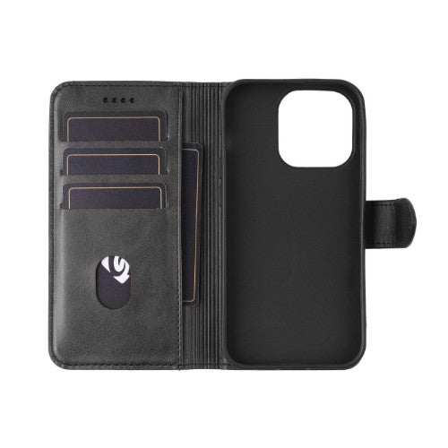 eSTUFF ES67110003-BULK mobile phone case Wallet case Black