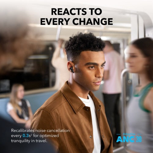 Soundcore Liberty 4 Pro Headset True Wireless Stereo (TWS) In-ear Calls/Music/Sport/Everyday USB Type-C Bluetooth Black