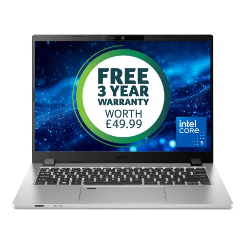 Acer TravelMate P2 (TMP214-56-TCO) Intel Core 5 120U, 8GB, 256GB SSD, 14" WUXGA, Win11Pro Notebook