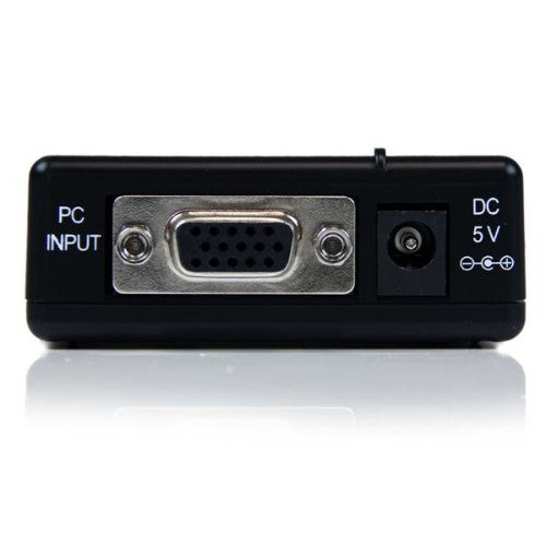 StarTech.com High Resolution VGA to Composite (RCA) or S-Video Converter - PC to TV