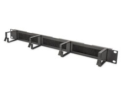 Digitus Cable Management Panel with Brush Entries for 483 mm (19") Cabinets, 1U
