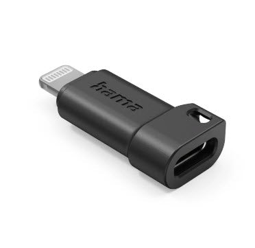 Hama 00201734 lightning cable Black