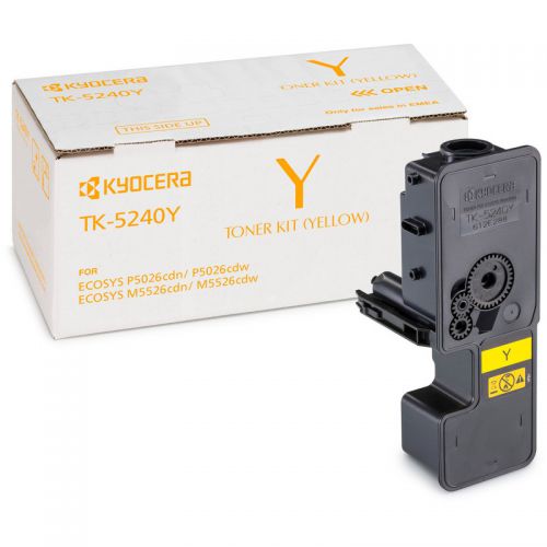 Kyocera 1T02R7ANL0/TK-5240Y Toner-kit yellow, 3K pages ISO/IEC 19798 for Kyocera M 5526