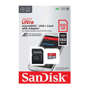 SanDisk Ultra 512 GB MicroSDXC UHS-I Class 10