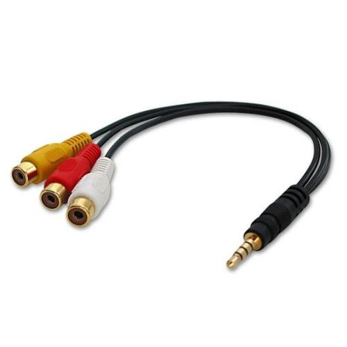 Lindy AV Adapter Cable - Stereo and Composite Video