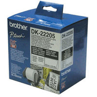 Brother DK-22205 DirectLabel Etikettes white 62mm x 30,48m for Brother P-Touch QL/700/800/QL 12-102mm/QL 12-103.6mm