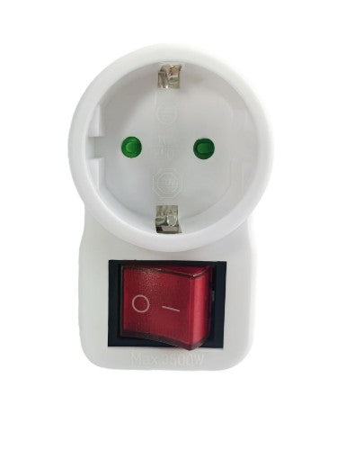 Microconnect GRUTIMER2 surge protector White 1 AC outlet(s) 230 V