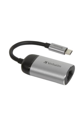 Verbatim 49146 laptop dock/port replicator USB 3.2 Gen 1 (3.1 Gen 1) Type-C Black, Silver