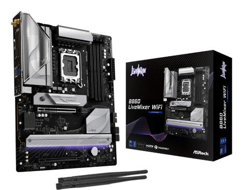 Asrock B860 LiveMixer WiFi Intel B860 LGA 1851 (Socket V1) ATX