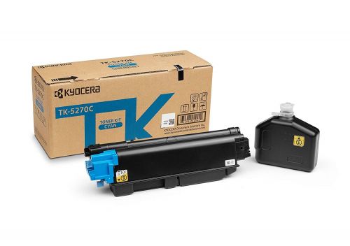 Kyocera 1T02TVCNL0/TK-5270C Toner-kit cyan, 6K pages ISO/IEC 19752 for Kyocera P 6230