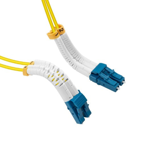 Lanview LVO231409-FLEX InfiniBand/fibre optic cable 5 m LC Yellow